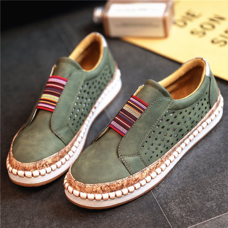 women slip on sneakers shallow loafers vulcanized shoes