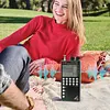 TEF6686 SI4732 Dual Chip Full Band Receiver Radio Ultra High Sensitivity Portable FM AM SSB Airband Radio for DX Listening Emergency & Aviation Monitoring