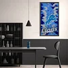 Detroit Lions-Full Round Diamond Painting 30*55CM