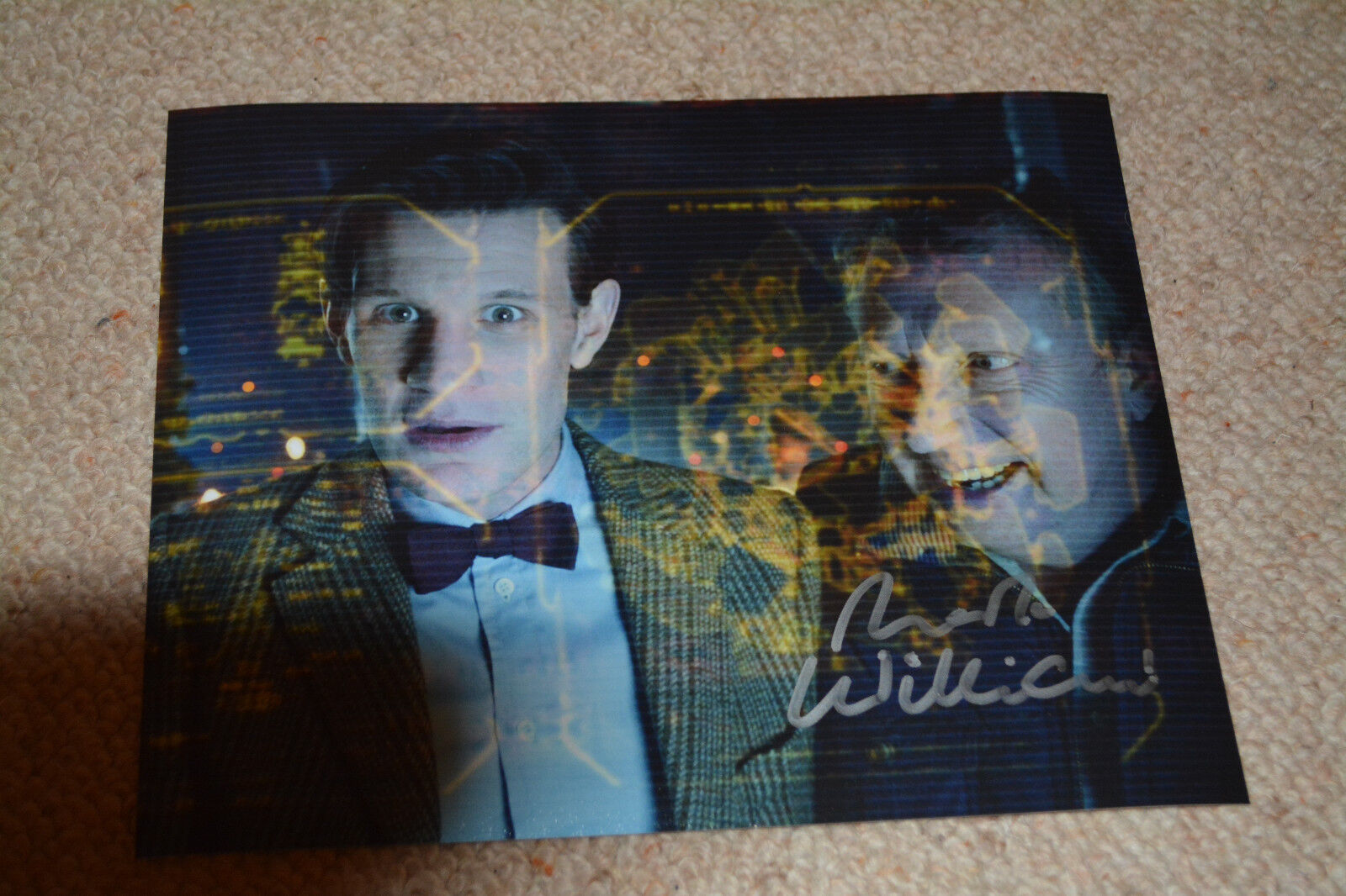 MARK WILLIAMS signed autograph In Person 8x10 (20x25 cm) DOCTOR WHO