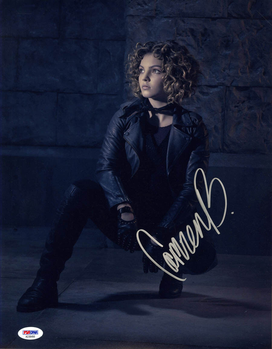 Camren Bicondova SIGNED 11x14 Photo Poster painting Selina Kyle Gotham PSA/DNA AUTOGRAPHED