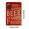 Beer Beer - Vintage Metal Signs - 20*30cm/30*40cm - Warning