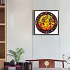 (50*50cm)Stained Glass Halloween - Full Round Drill Diamond Painting