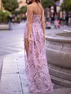 Crochet See-Through Condole Belt Maxi Dress