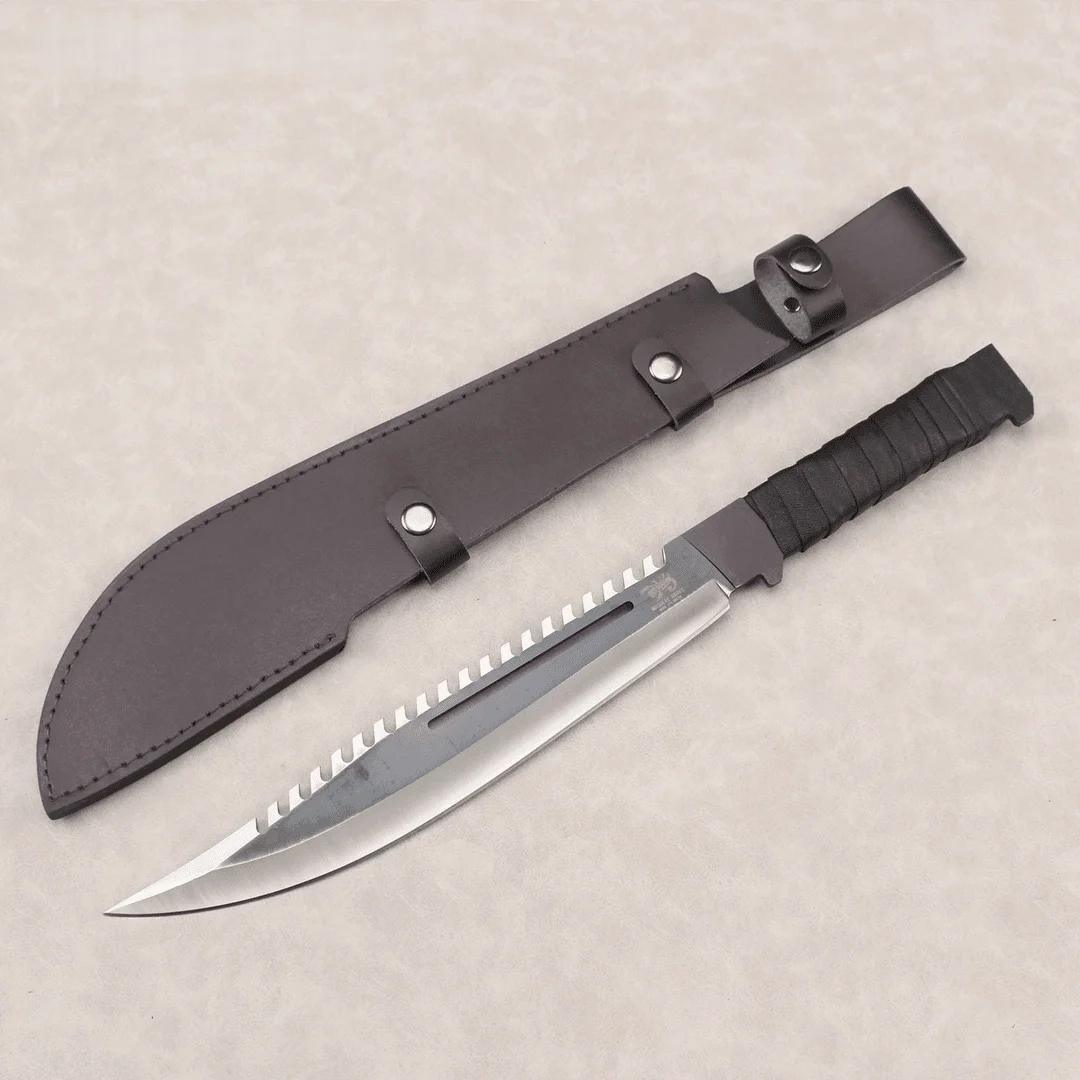 Outdoor scorpion jungle thickened wild mountain opening woodcutting knife logging knife camping knife