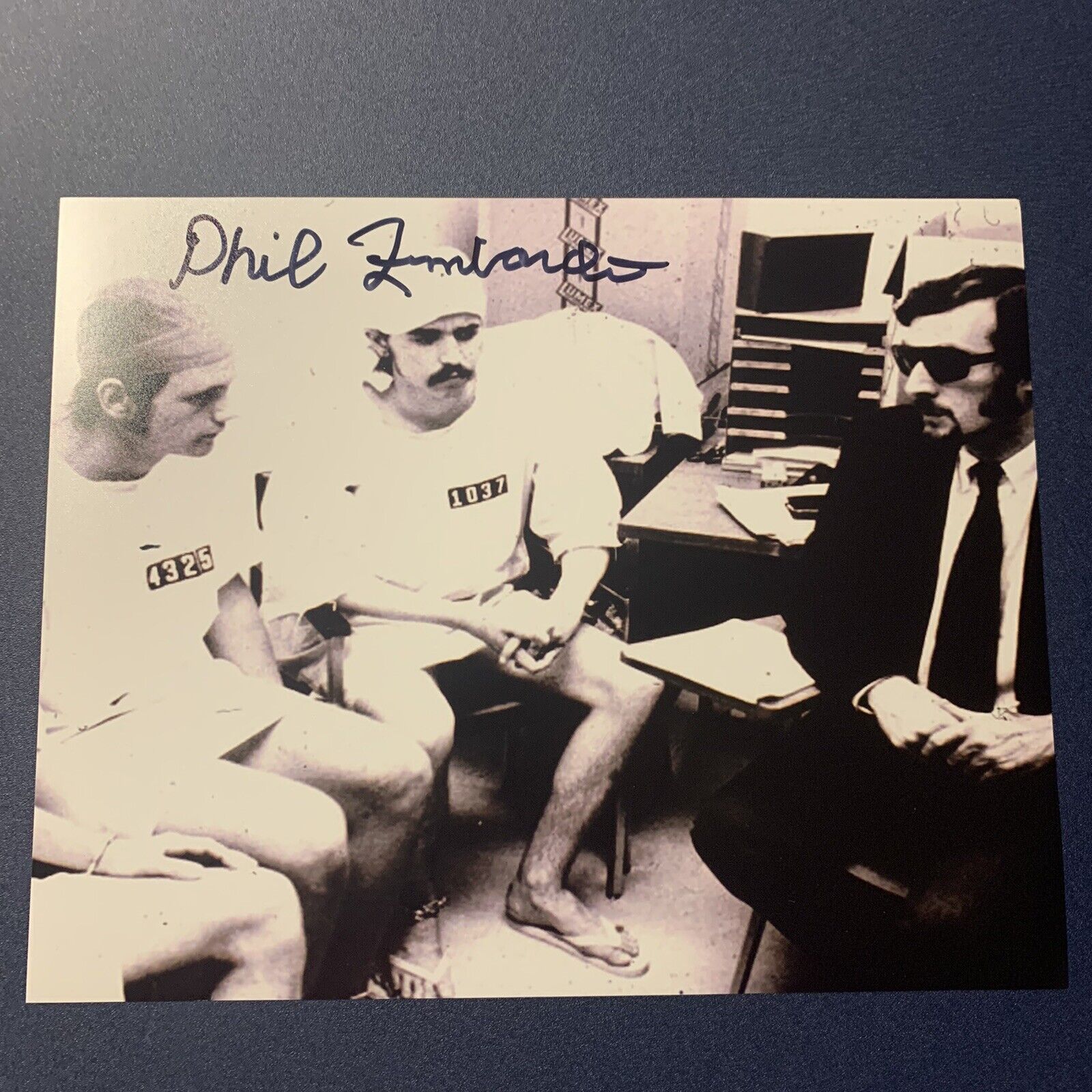 PHILIP ZIMBARDO SIGNED AUTOGRAPHED 8x10 Photo Poster painting STANFORD PRISON EXPERIMENT COA