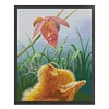 Staring Cat-14CT Stamped Cross Stitch 44*56cm/17.32*22.05in tapestrymarket
