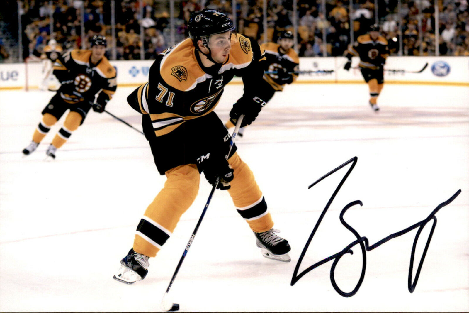 Zachary Zach Senyshyn SIGNED autographed 4x6 Photo Poster painting BOSTON BRUINS #4