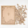 100 pcs Cat and Dog Shaped Wooden Jigsaw Puzzles