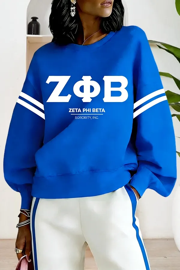 Zeta Phi Beta Sorority Sweatshirt