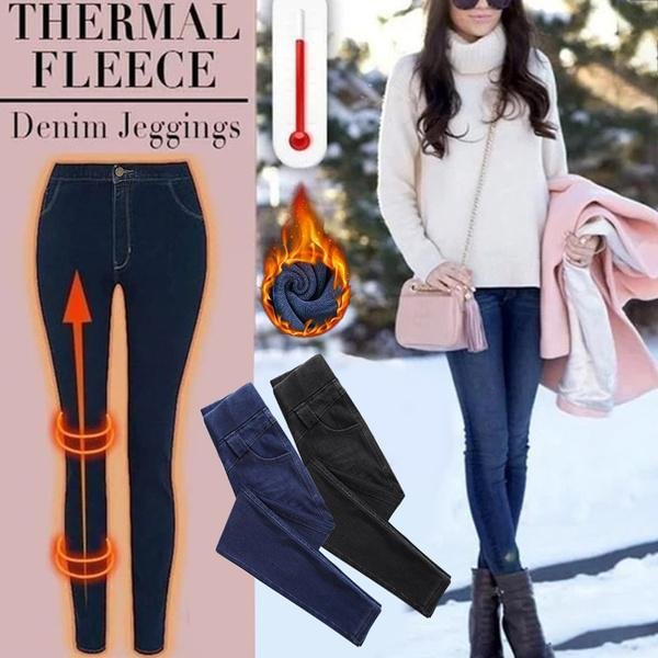 Thermal Fleece Denim Jeggings🎁Christmas Sale🎁