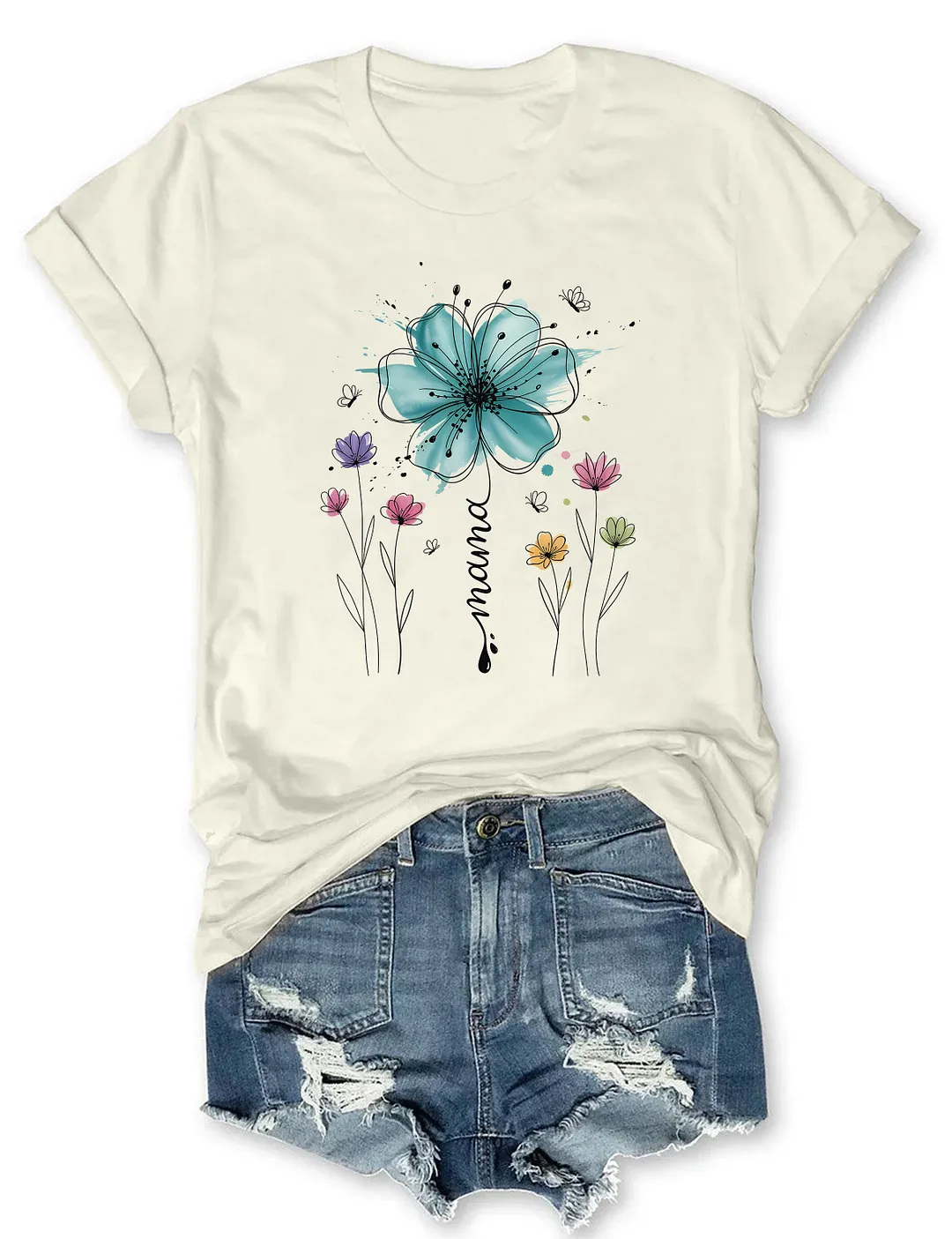 Floral Mama T-shirt