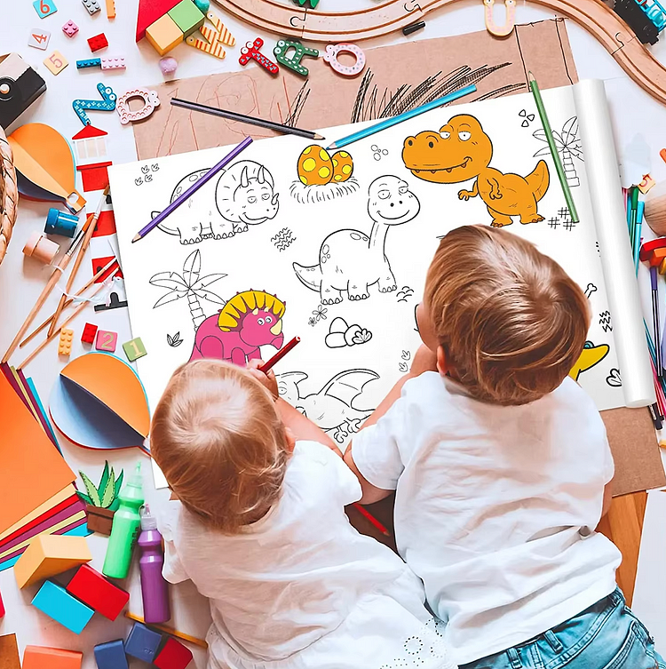 Kids Creative Colouring Roll