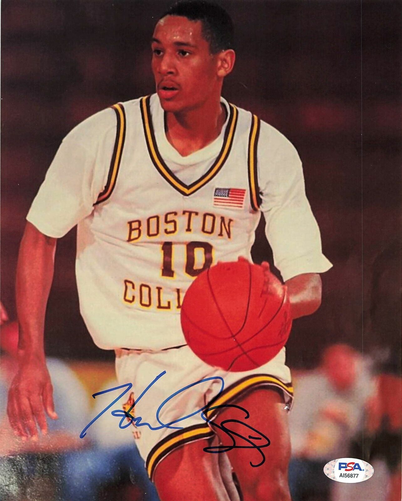 Howard Eisley signed 8x10 Photo Poster painting PSA/DNA Boston College Eagles Autographed