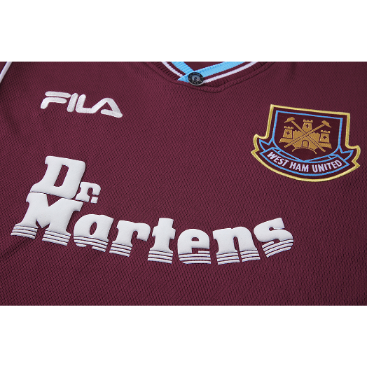 Retro 1999-2001 West Ham United Home Football Shirt Thai Quality