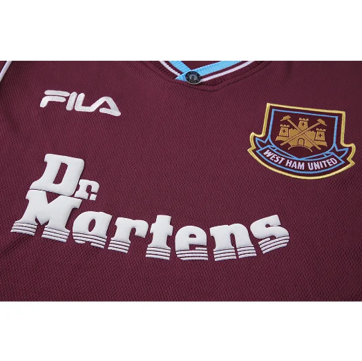 Retro 1999-2001 West Ham United Home Football Shirt Thai Quality