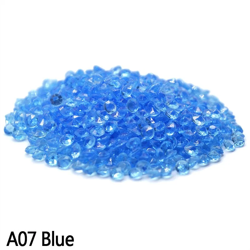 Wedding Decoration 1000PCS 4.5mm Crafts Crystal Confetti Table Scatters Clear Crystals Centerpiece Events Party Festive Supplies