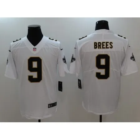 Men's New Orleans Saints #9 Drew Brees  White Vapor Untouchable Limited Stitched NFL Jersey