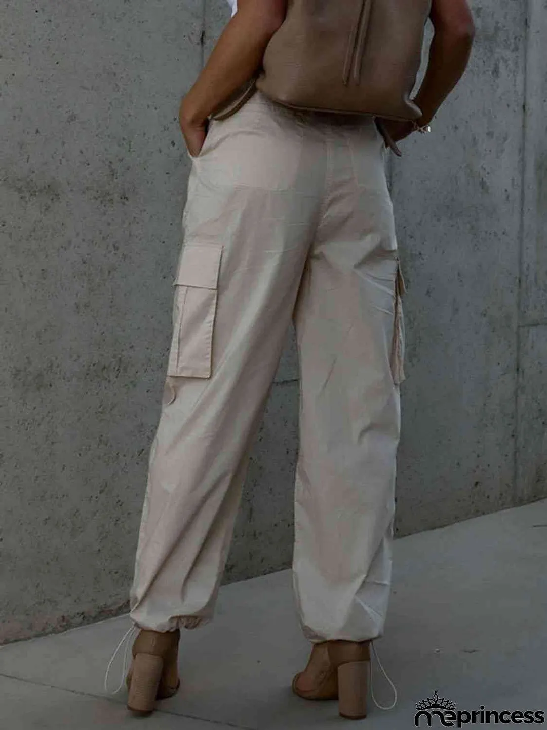 Drawstring Pants with Pockets