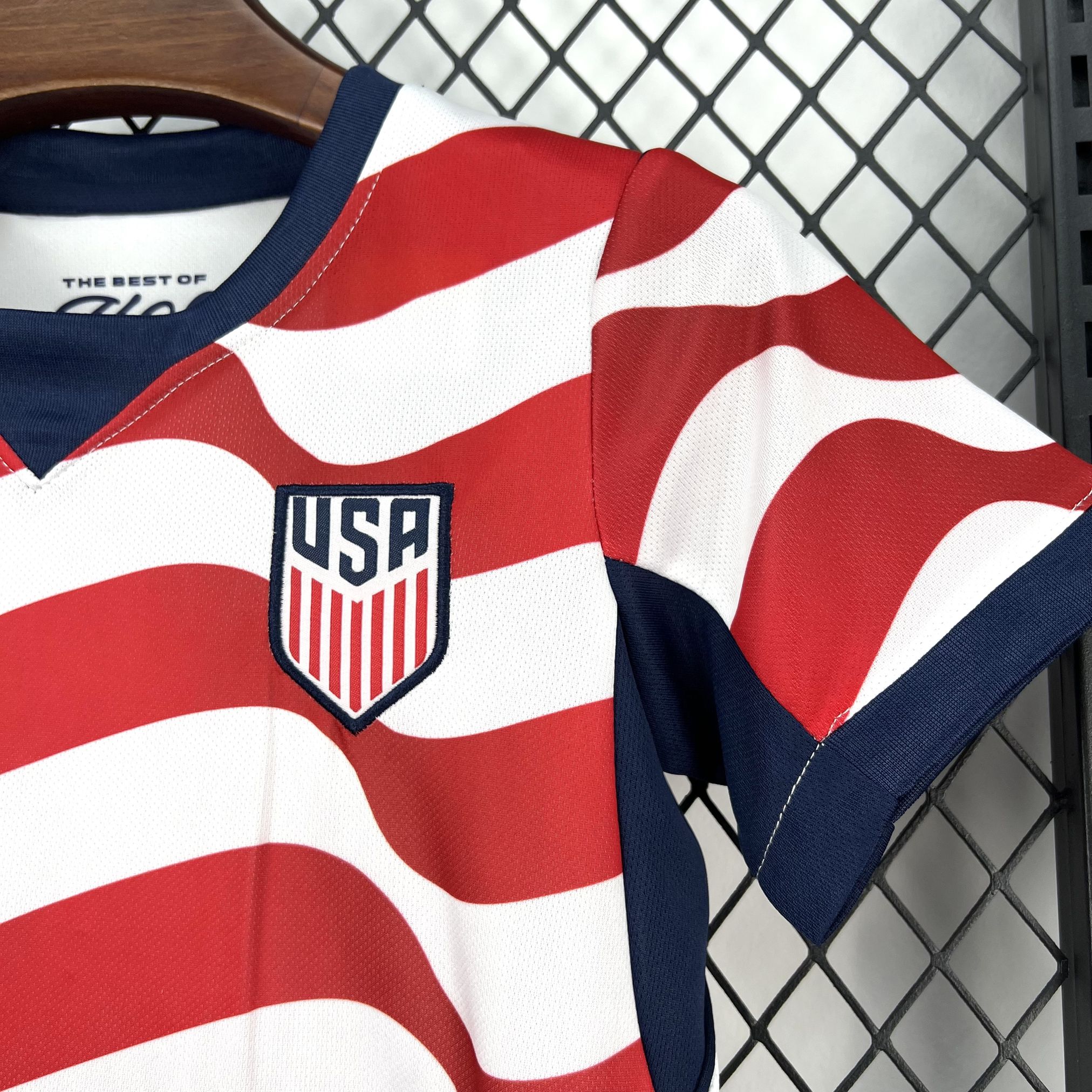 2026 America US United States Home Kids Kit Football Shirt Thai Quality