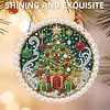 Pendentif de peinture en diamant maison pour sapins de No&euml;l pour adultes perceuse simple face