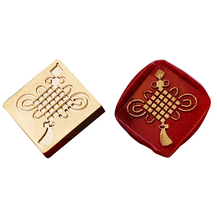 Chinese New Year Series Copper Head 3D Relief Stamp Head for Wedding Card (F)