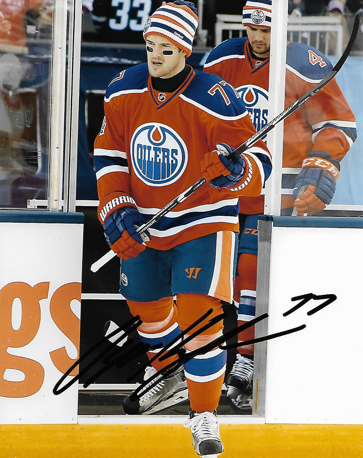 Edmonton Oilers Oscar Klefbom Autographed Signed 8x10 Photo Poster painting COA E