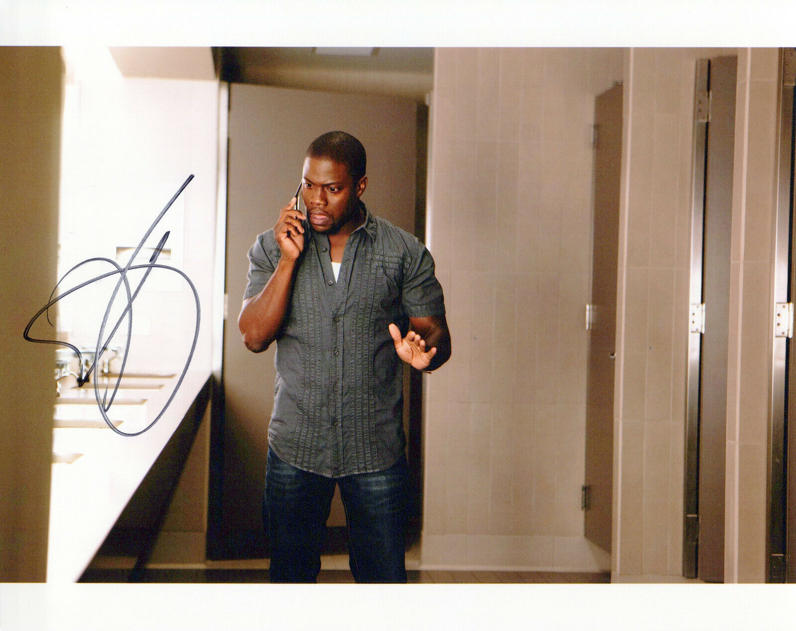 Kevin Hart Think Like A Man autographed Photo Poster painting signed 8x10 #6 Cedric