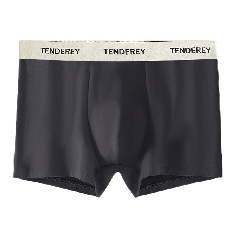 Stolshavar Men's Ice Silk Boxer Briefs Shorts Sexy Seamless Underwear Man Underpants Male Ultra-thin Breathable Panties