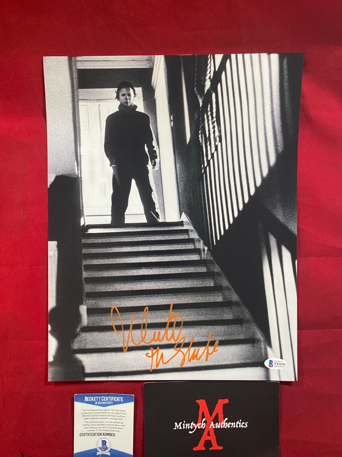 NICK CASTLE AUTOGRAPHED SIGNED 11x14 Photo Poster painting! HALLOWEEN MICHAEL MYERS! BECKETT COA