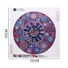 Diamond Painting-DIY Crystal Rhinestone Mandala Clock(35*35 CM)