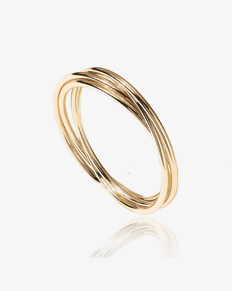 Four Ways Spinning Anxiety Ring