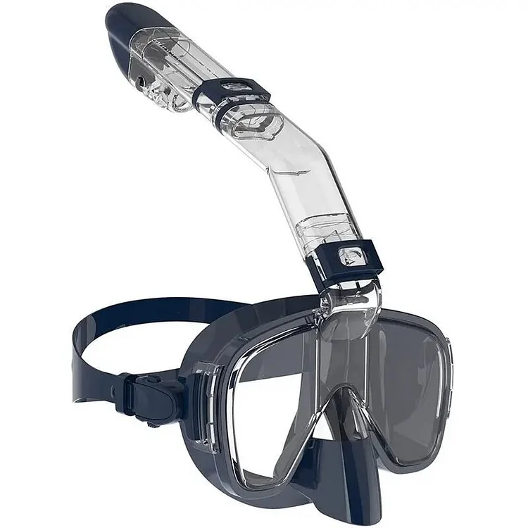 Snorkel Mask Broad View Scuba Mask Anti-Fog Anti-Leak with Camera Mount Diving Mask Snorkeling Mask for Adults and Young