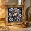 Special Shape Rhinestone Diamond Painting Kit Partial(Night Lily Beauty)