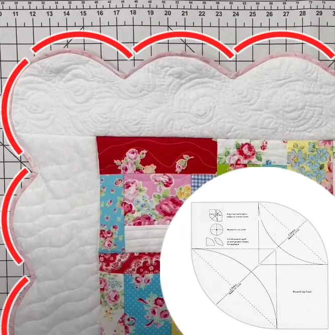 Shell Ruler Patchwork Shell Ruler-3Pcs