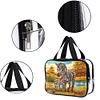 DIY Zebra Diamant Kunst Strass Make-up Tasche Transparent PVC Aufbewahrungspack Geschenk