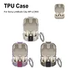 Protective Cover Compatible for Sony LinkBuds Clip WF-LC900 TPU Earphone Case Protective Skin Case with Carabiner Anti Scratch & Shockproof