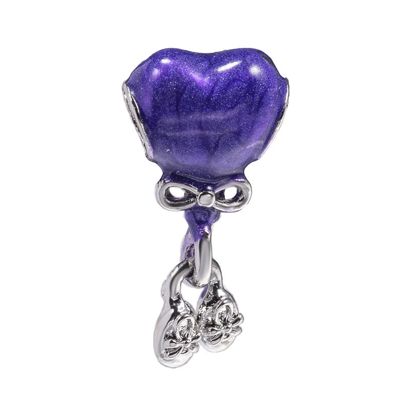 20 Pieces Zinc Alloy Starfish Paw Print Heart Shape Pendant Jewelry Accessories