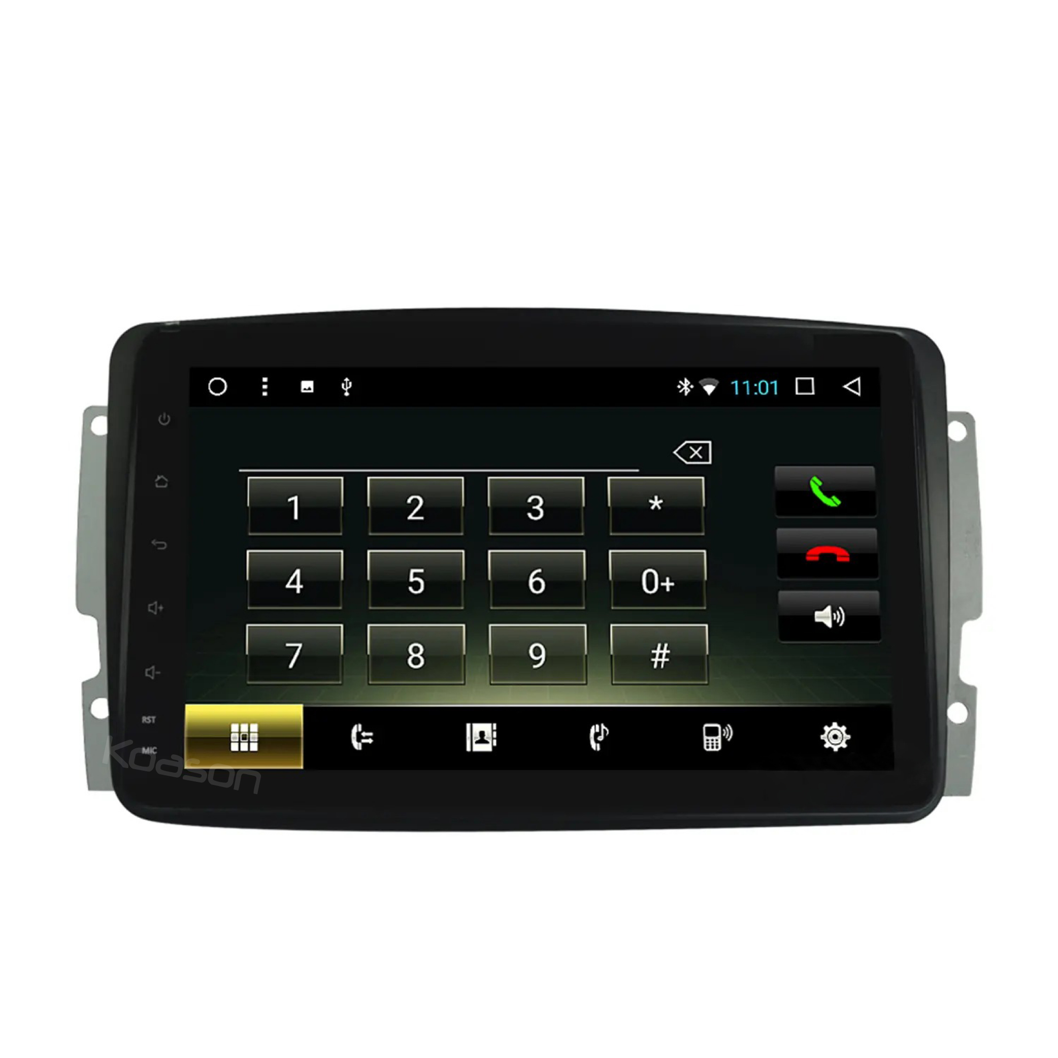 Koason Android Screen Upgrade Android GPS Stereo Multimedia Player For Mercedes Benz W209
