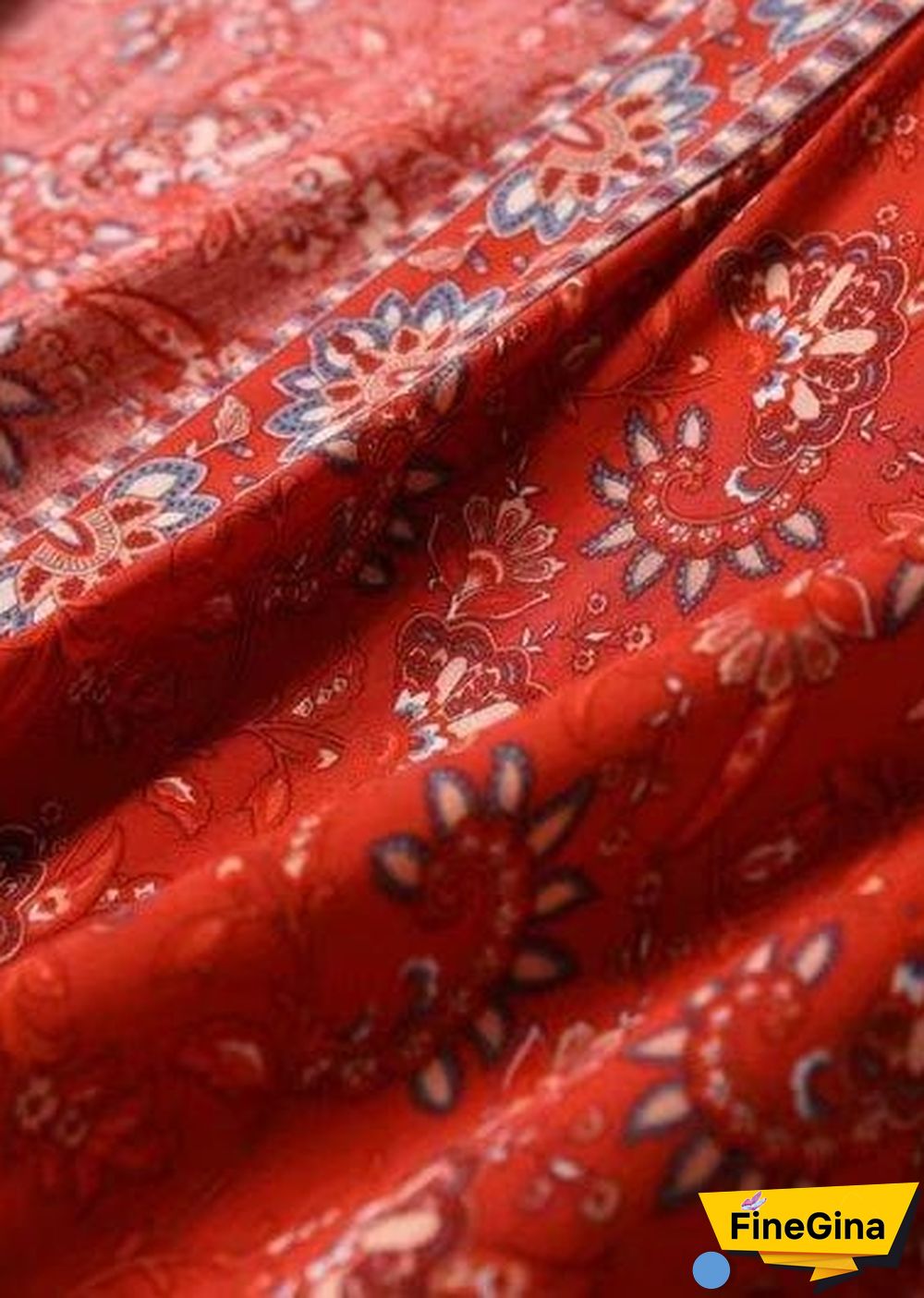 Women's Chic Sienna Boho Kimono - Red Dress