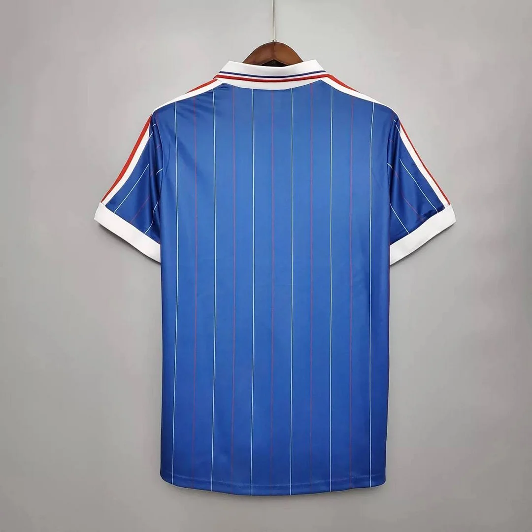 1982 Retro France Home Football Shirt