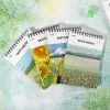 8PCS Art Student Sketchbook A3 / A4 / B5 Portable Drawing Writing Paper Notebooks Stationery