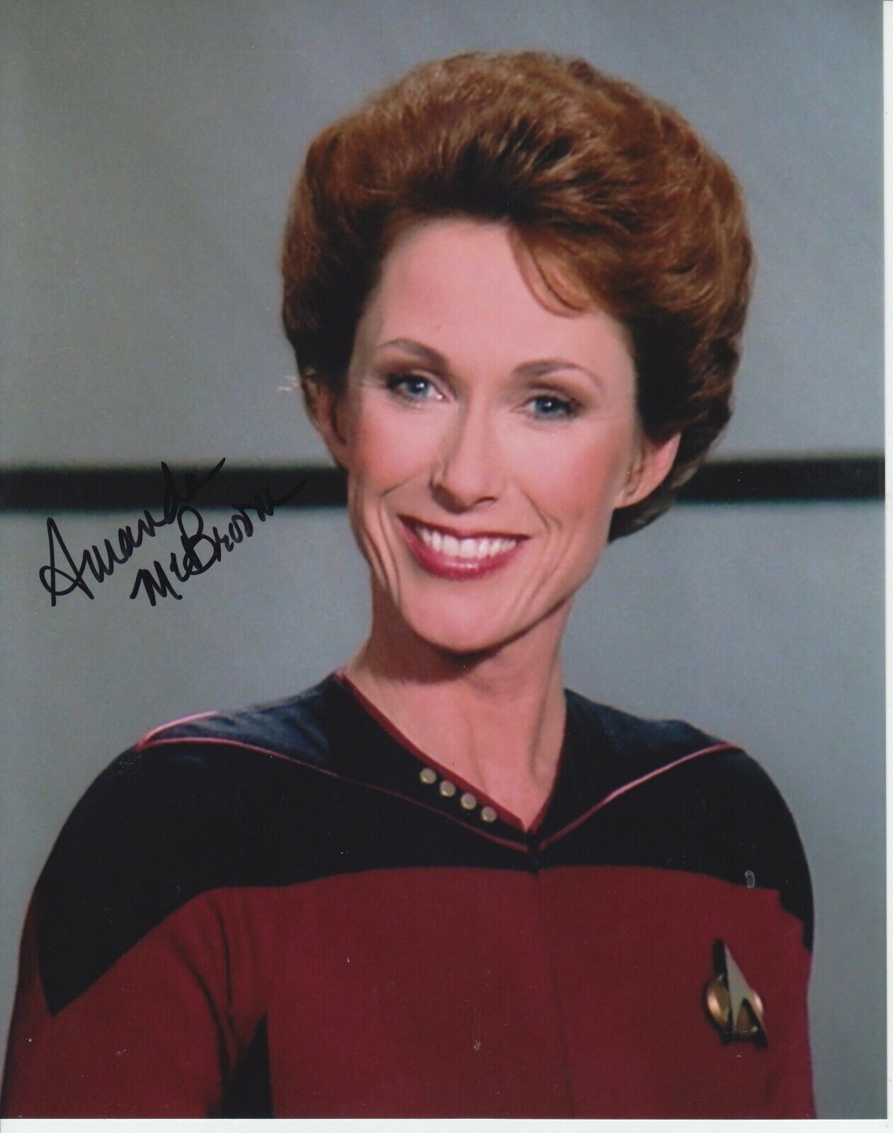 Amanda McBroom (Star Trek) 8x10 Signed Photo Poster painting w/ COA #1
