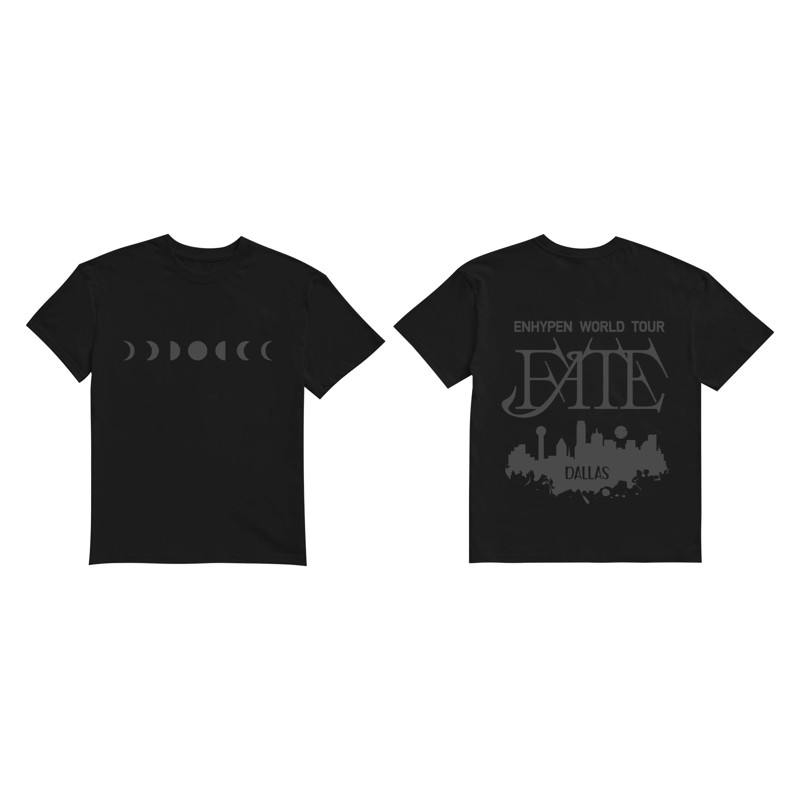 ENHYPEN World Tour FATE Dallas Logo T-shirt