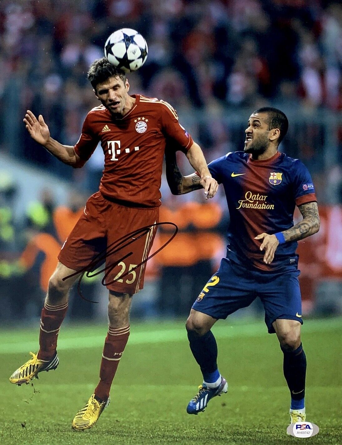 Thomas Muller Signed 11x14 Photo Poster painting PSA AH69742 Bayan Munich