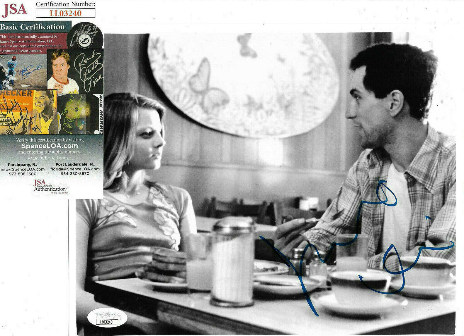 Robert DeNiro Authentic Signed 8x10 Photo Poster painting Autographed, Taxi Driver, JSA COA