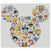 Mickey Head - 11CT Stamped Cross Stitch - 40*45cm - Disney
