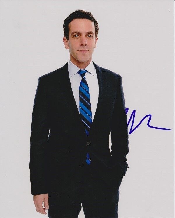 B.J. NOVAK signed autographed THE OFFICE RYAN HOWARD 8x10 Photo Poster painting