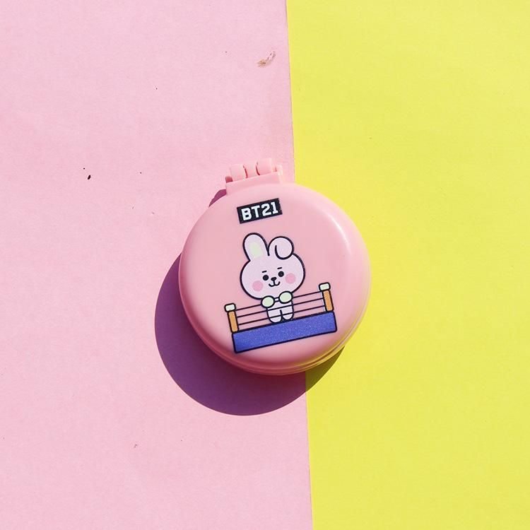 BT21 X Baby Mini Portable Folding Hair Brush