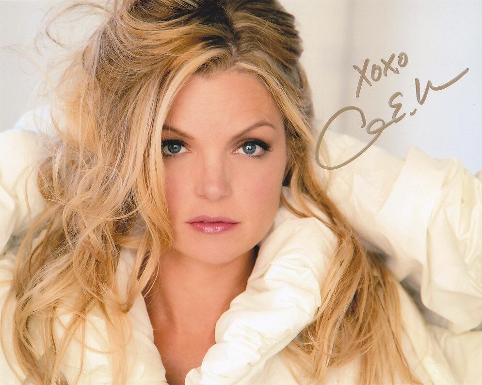 Clare Kramer signed Photo Poster painting